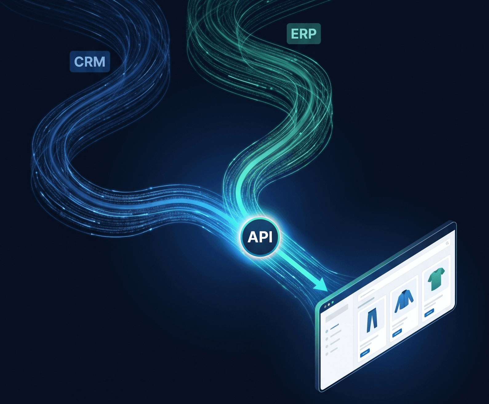 Headless Commerce: ERP and CRM Integration